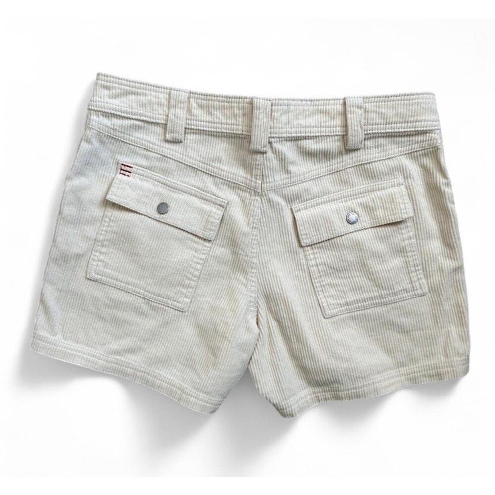 Urban Outfitters BDG Tan Cream Beige Corduroy Cotton Cargo Shorts Women’s Size 4 - Picture 4 of 6